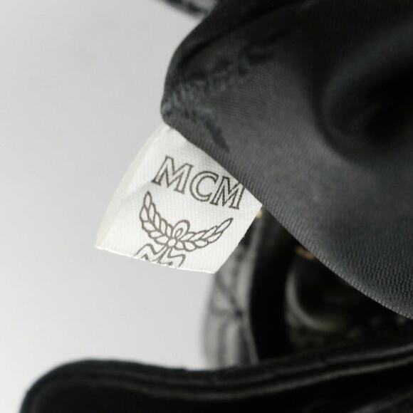 Authentic MCM Black Diamond Quilted Leather Backpack main image 10